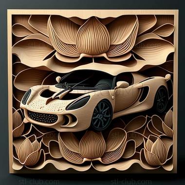 3D модель Lotus Exige (STL)